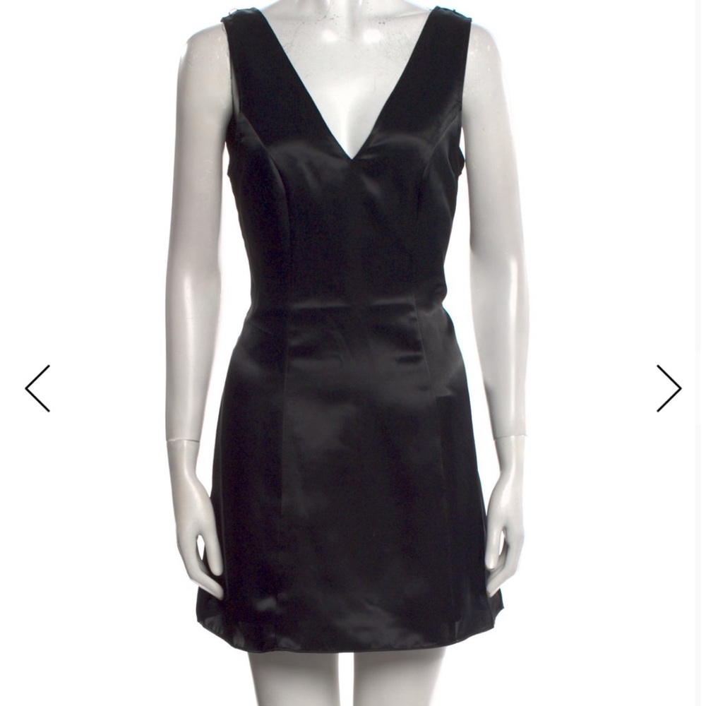 Cinq à Sept Black Mini Dress